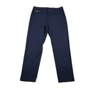 NWT Quince ProTech Golf Pant Wavecrest Blue Performance Mens 33X30 Navy Blue